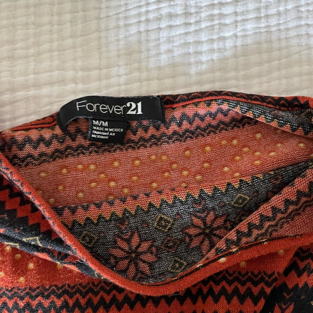 Rust print long sleeve - Picture 2 of 2